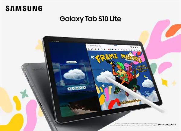 Galaxy Tab S10 Lite Gray Poster