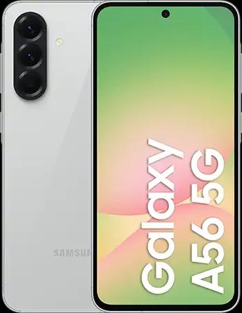 Samsung Galaxy A56 5G Awesome Lightgray Front Samsung Galaxy A56 5G Awesome Lightgray Front