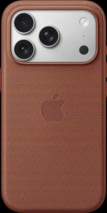 iPhone 17 Pro Silver Sienna TechWoven Case with MagSafe Pure Back iPhone 17 Pro Silver Sienna TechWoven Case with MagSafe Pure Back