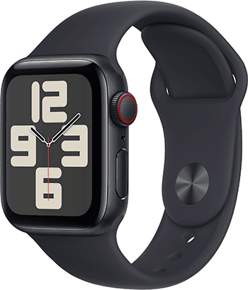 Apple Watch SE LTE 40-mm Midnight Aluminum Midnight Sport Band 1 Apple Watch SE LTE 40-mm Midnight Aluminum Midnight Sport Band 1
