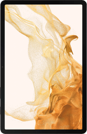 Galaxy Tab S8 Graphite Front Galaxy Tab S8 Graphite Front