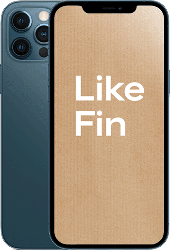 Like-Fin iPhone12 Pro Pacific Blue Like-Fin iPhone12 Pro Pacific Blue
