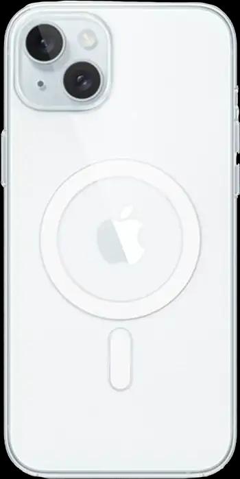 Apple iPhone 15 Plus Silikon Deksel Gjennomsiktig Apple iPhone 15 Plus Silikon Deksel Gjennomsiktig