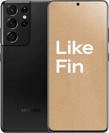 Like-Fin Galaxy S21 Ultra Black Like-Fin Galaxy S21 Ultra Black