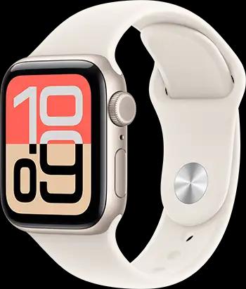 Apple Watch SE 3 Cellular 40mm Starlight Aluminum Starlight Sport Band 34FR Apple Watch SE 3 Cellular 40mm Starlight Aluminum Starlight Sport Band 34FR