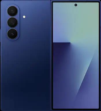 Samsung Galaxy Z Fold7 openback blue shadow Samsung Galaxy Z Fold7 openback blue shadow