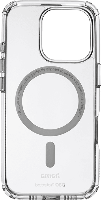 HAMA iPhone 16 Pro Extreme Protect MagCase Transparent HAMA iPhone 16 Pro Extreme Protect MagCase Transparent