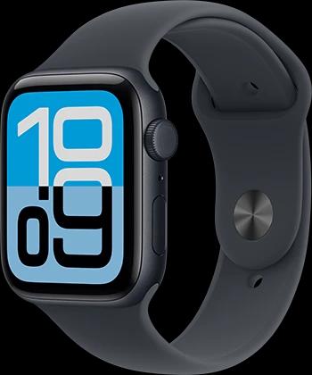 Apple Watch SE 3 Cellular - 44mm Midnight Aluminum Midnight Sport Band 34FR Screen Apple Watch SE 3 Cellular - 44mm Midnight Aluminum Midnight Sport Band 34FR Screen