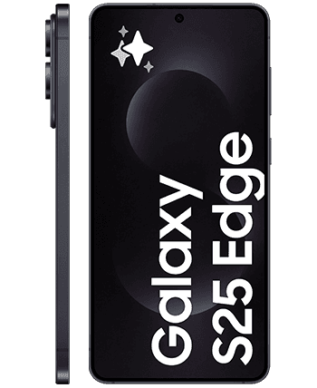 Samsung Galaxy S25 Edge Jetblack Front 250314 Samsung Galaxy S25 Edge Jetblack Front 250314
