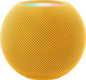 HomePod mini Yellow Pure Front Siri Screen USEN HomePod mini Yellow Pure Front Siri Screen USEN