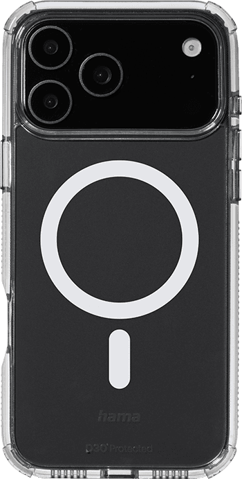 HAMA iPhone 17 Max Phone Case Extreme Protect MagCase Transparent HAMA iPhone 17 Max Phone Case Extreme Protect MagCase Transparent