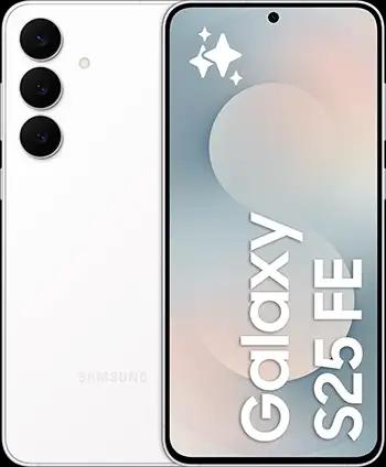 Samsung Galaxy S25 FE White 001 Front Samsung Galaxy S25 FE White 001 Front