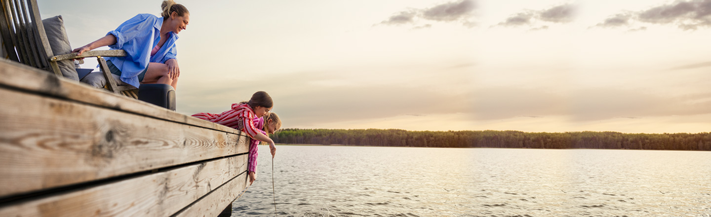 Bakgrunnsbilde for Badeglede med IoT-tilkoblede innsjøer