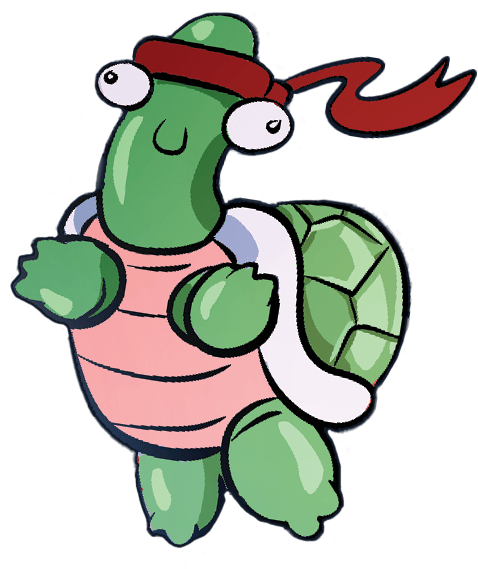 Illustrated turtle from the Limited Edition "pauseboks"