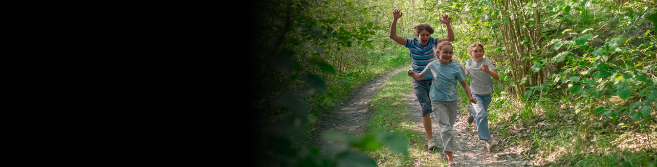 Bakgrunnsmedium i banneren for Skjermhelse